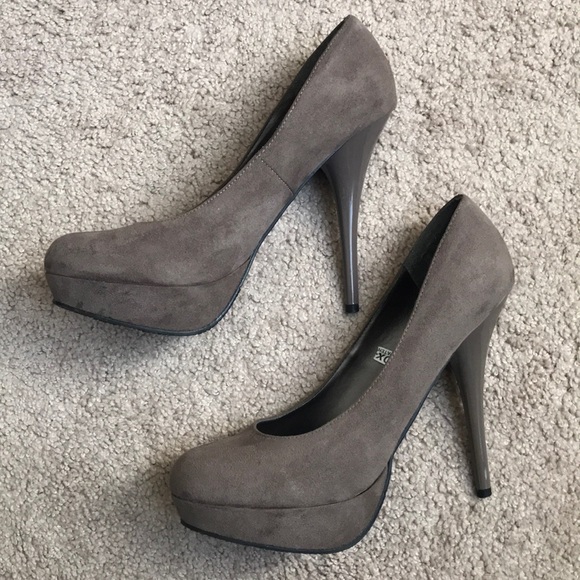 Suede high heels - Picture 3 of 5